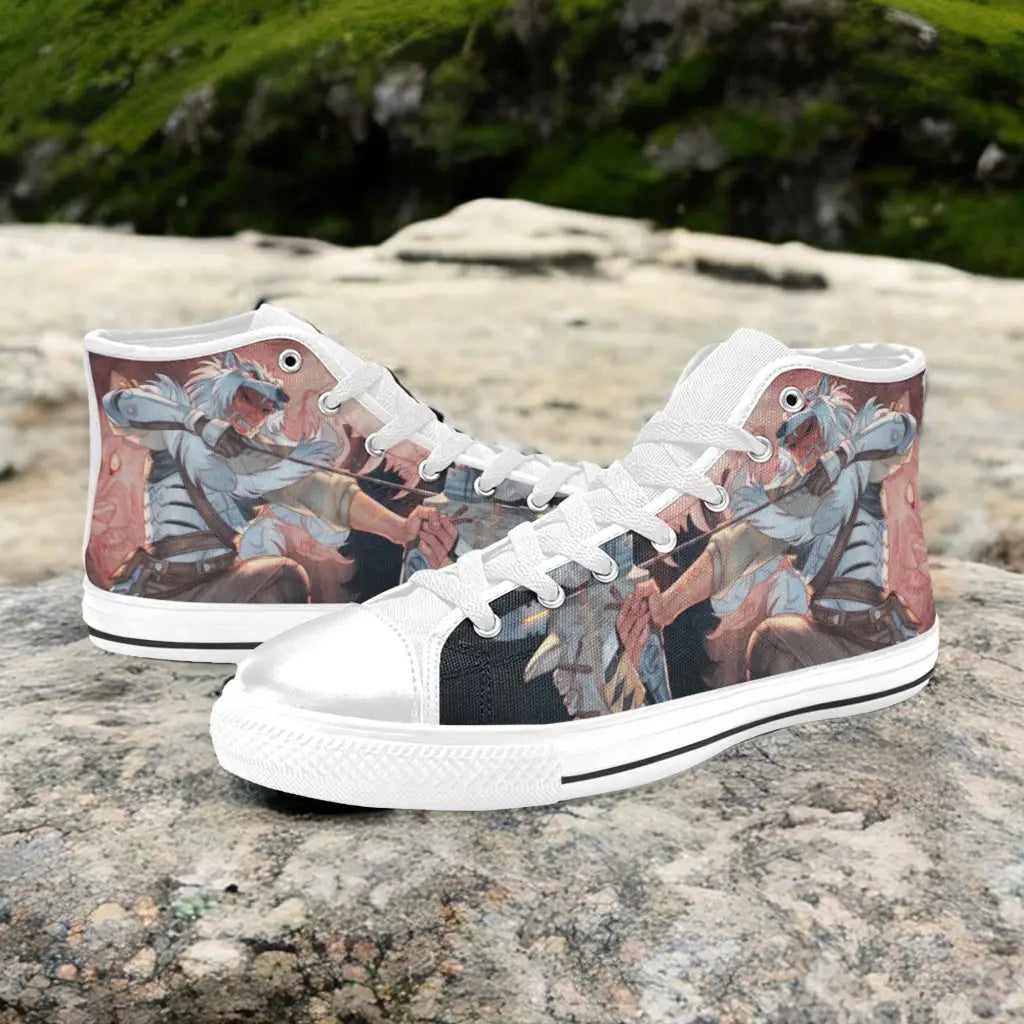 Overwatch Hanzo Custom High Top Sneakers Shoes