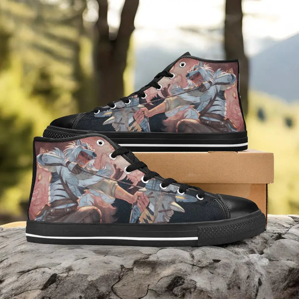 Overwatch Hanzo Custom High Top Sneakers Shoes