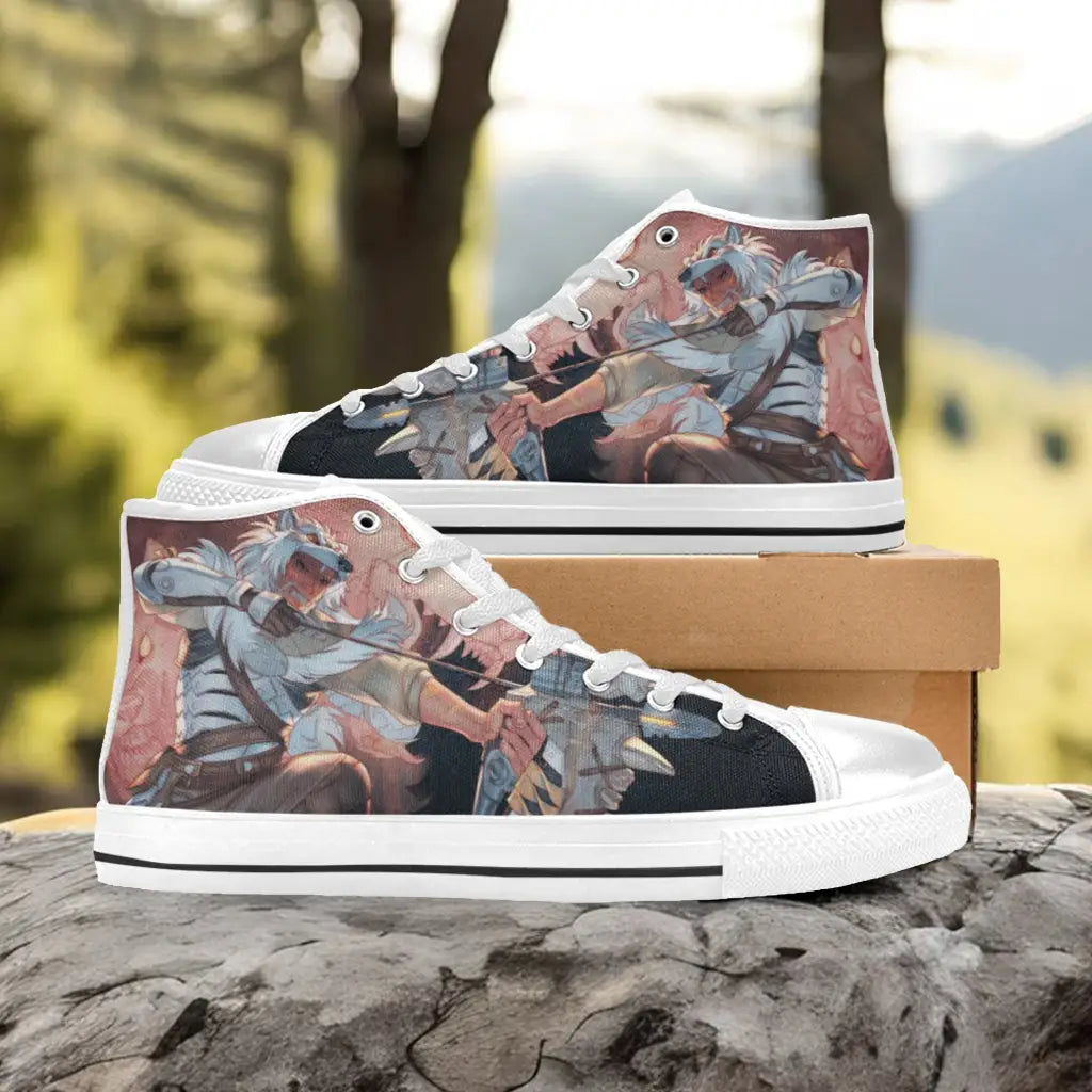 Overwatch Hanzo Custom High Top Sneakers Shoes