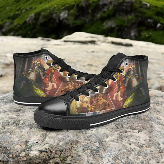 Overwatch Junkrat Custom High Top Sneakers Shoes