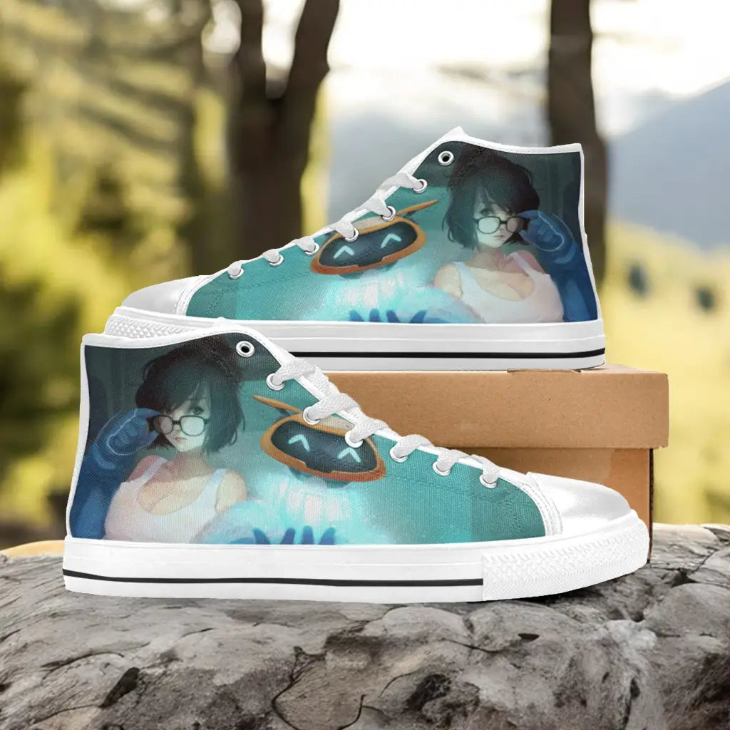 Overwatch Mei Custom High Top Sneakers Shoes