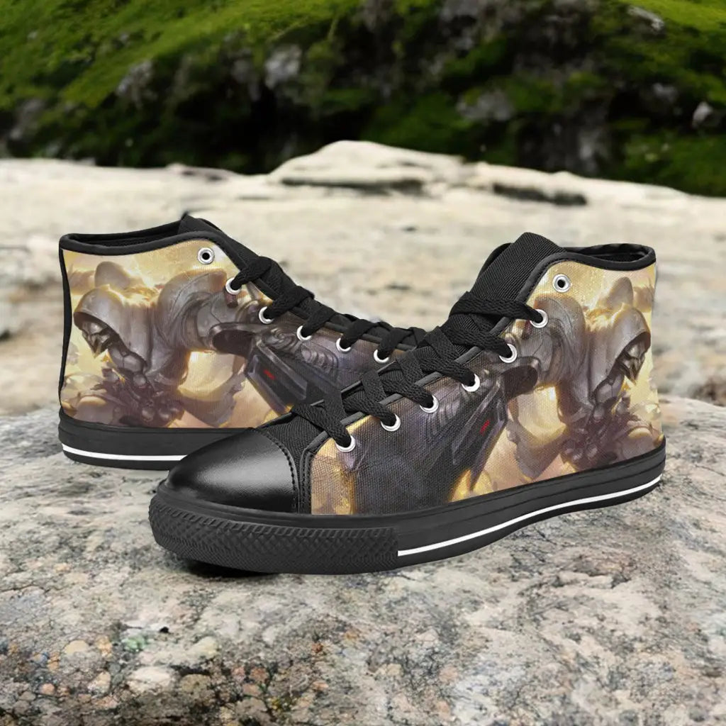 Overwatch Reaper Custom High Top Sneakers Shoes