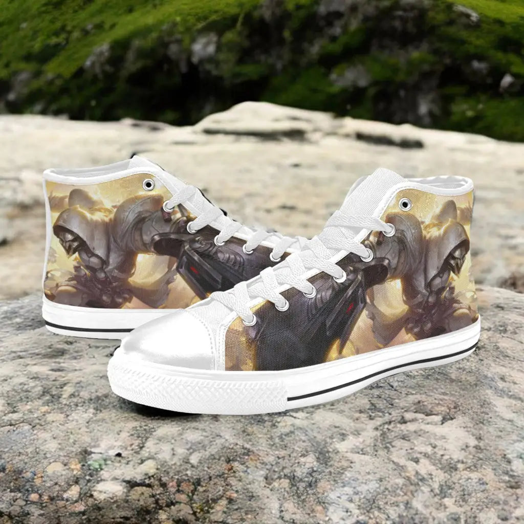 Overwatch Reaper Custom High Top Sneakers Shoes