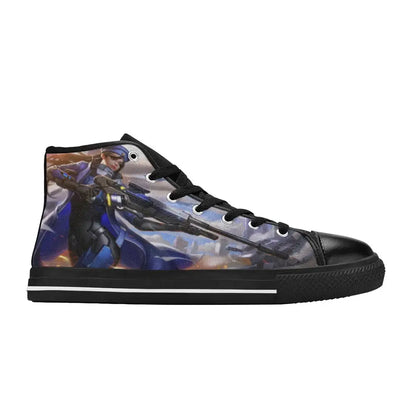 Overwatch Shoes , Overwatch Ana Shoes High Top Sneakers