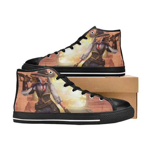 Overwatch Shoes , Overwatch Ashe Shoes High Top Sneakers