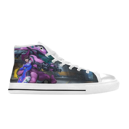 Overwatch Shoes , Overwatch D.Va Shoes High Top Sneakers