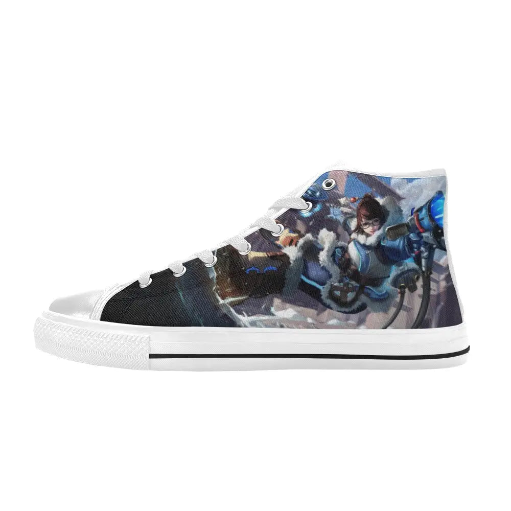 Overwatch Shoes , Overwatch Mei Shoes High Top Sneakers