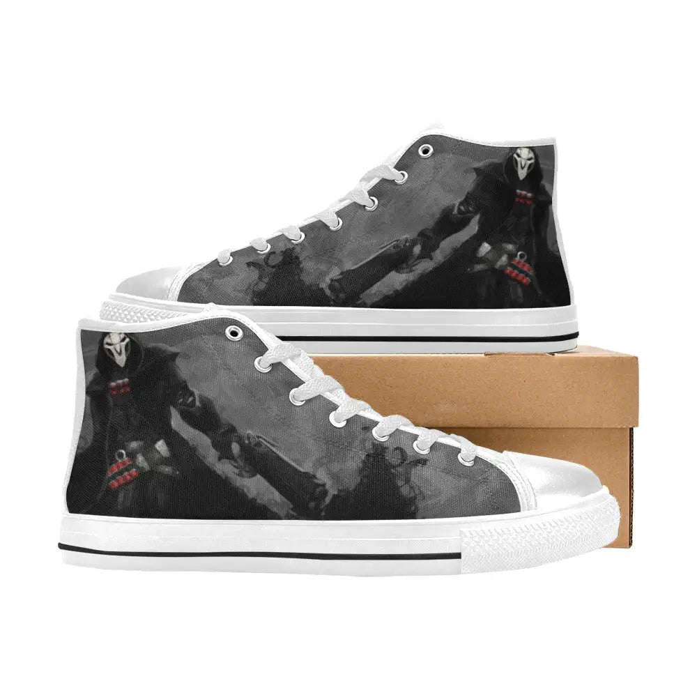 Overwatch Shoes , Overwatch Reaper Shoes High Top Sneakers