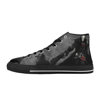 Overwatch Shoes , Overwatch Reaper Shoes High Top Sneakers