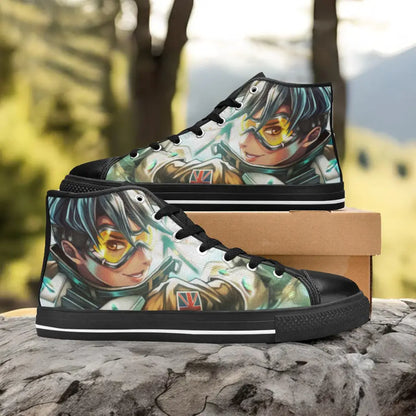 Overwatch Tracer Custom High Top Sneakers Shoes