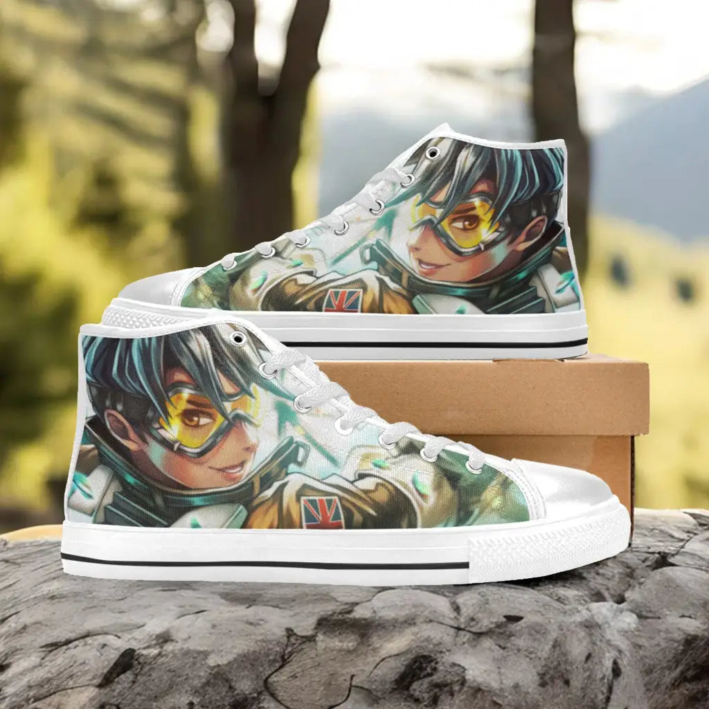 Overwatch Tracer Custom High Top Sneakers Shoes