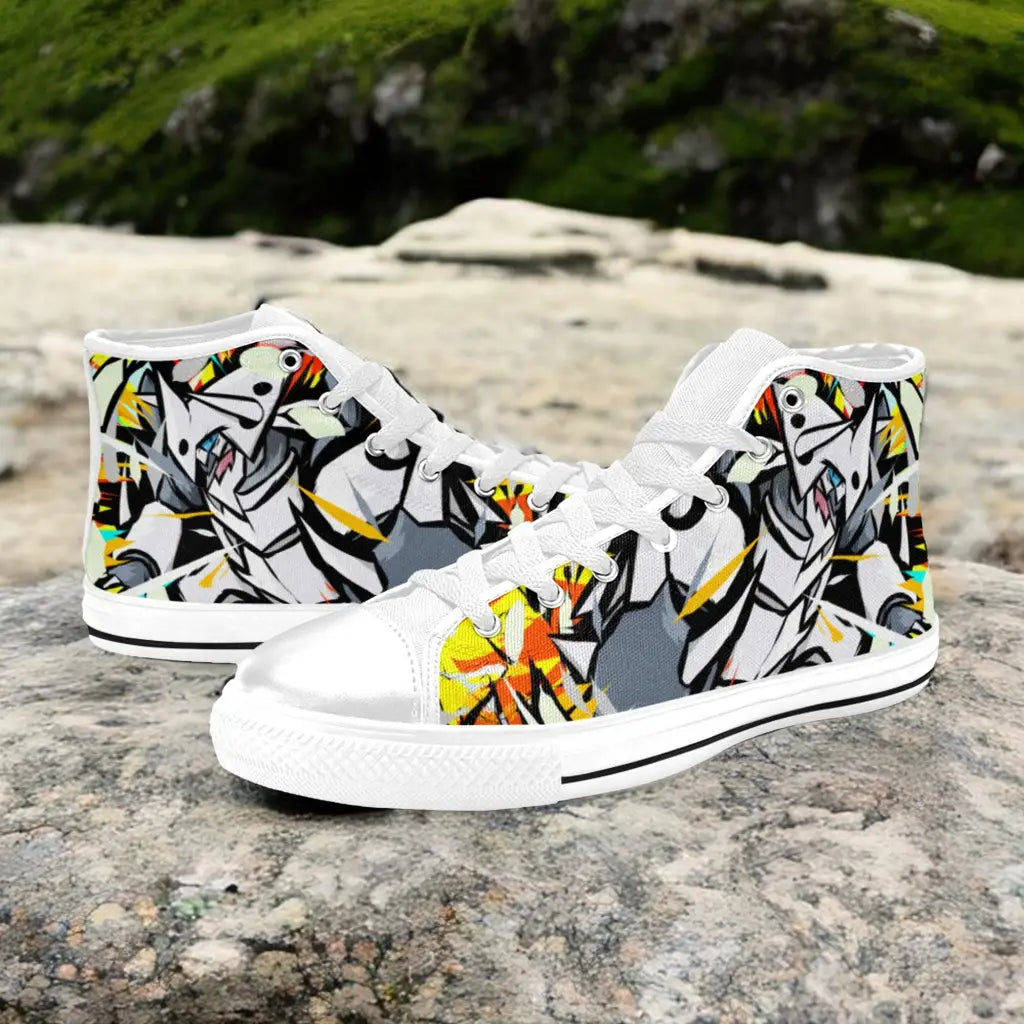 Pokemon Aggron Custom High Top Sneakers Shoes