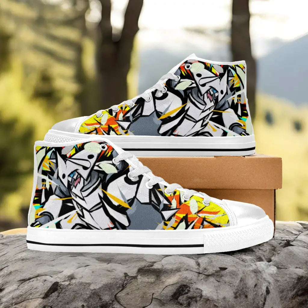 Pokemon Aggron Custom High Top Sneakers Shoes