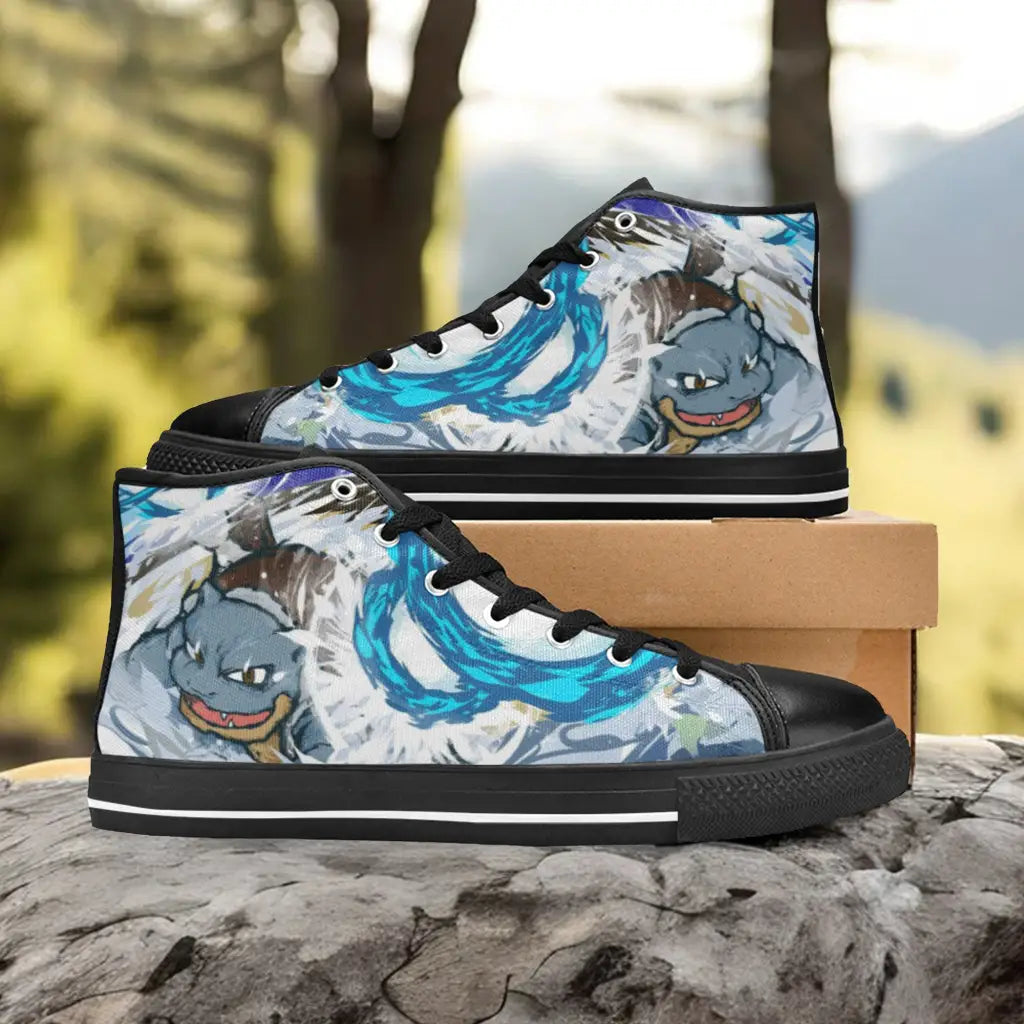 Pokemon Blastoise Custom High Top Sneakers Shoes