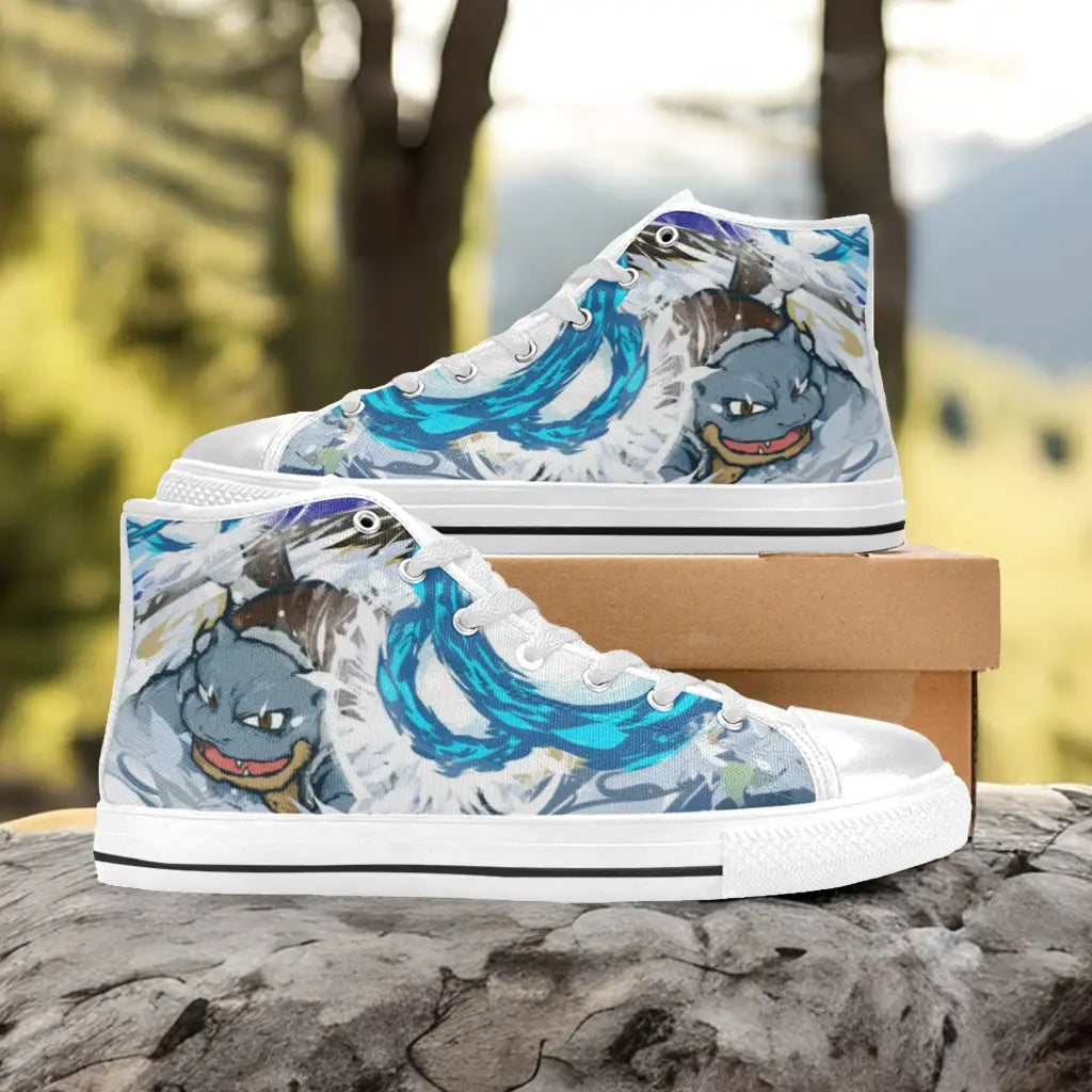 Pokemon Blastoise Custom High Top Sneakers Shoes