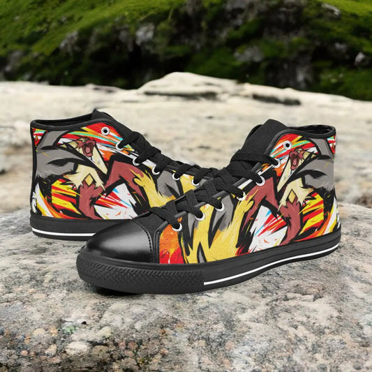 Pokemon Blaziken Ishmam Custom High Top Sneakers Shoes