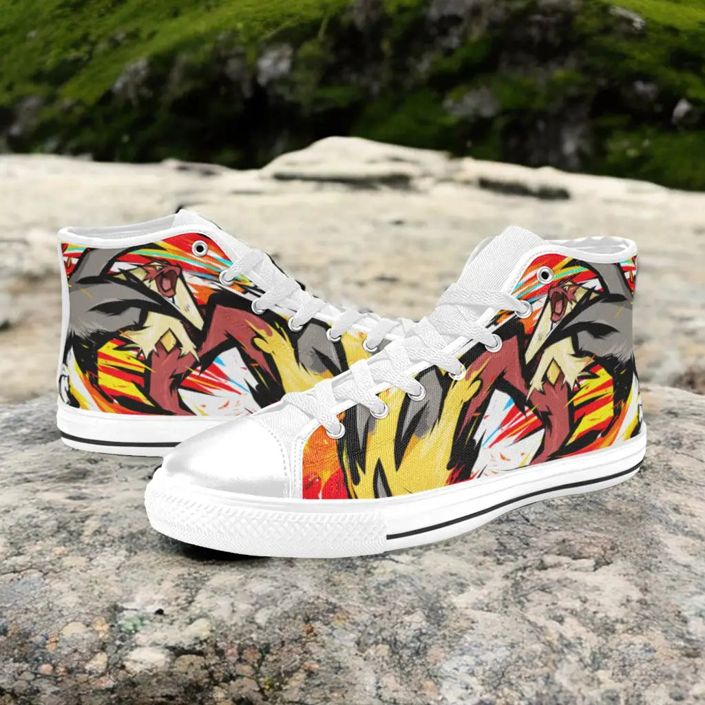 Pokemon Blaziken Ishmam Custom High Top Sneakers Shoes