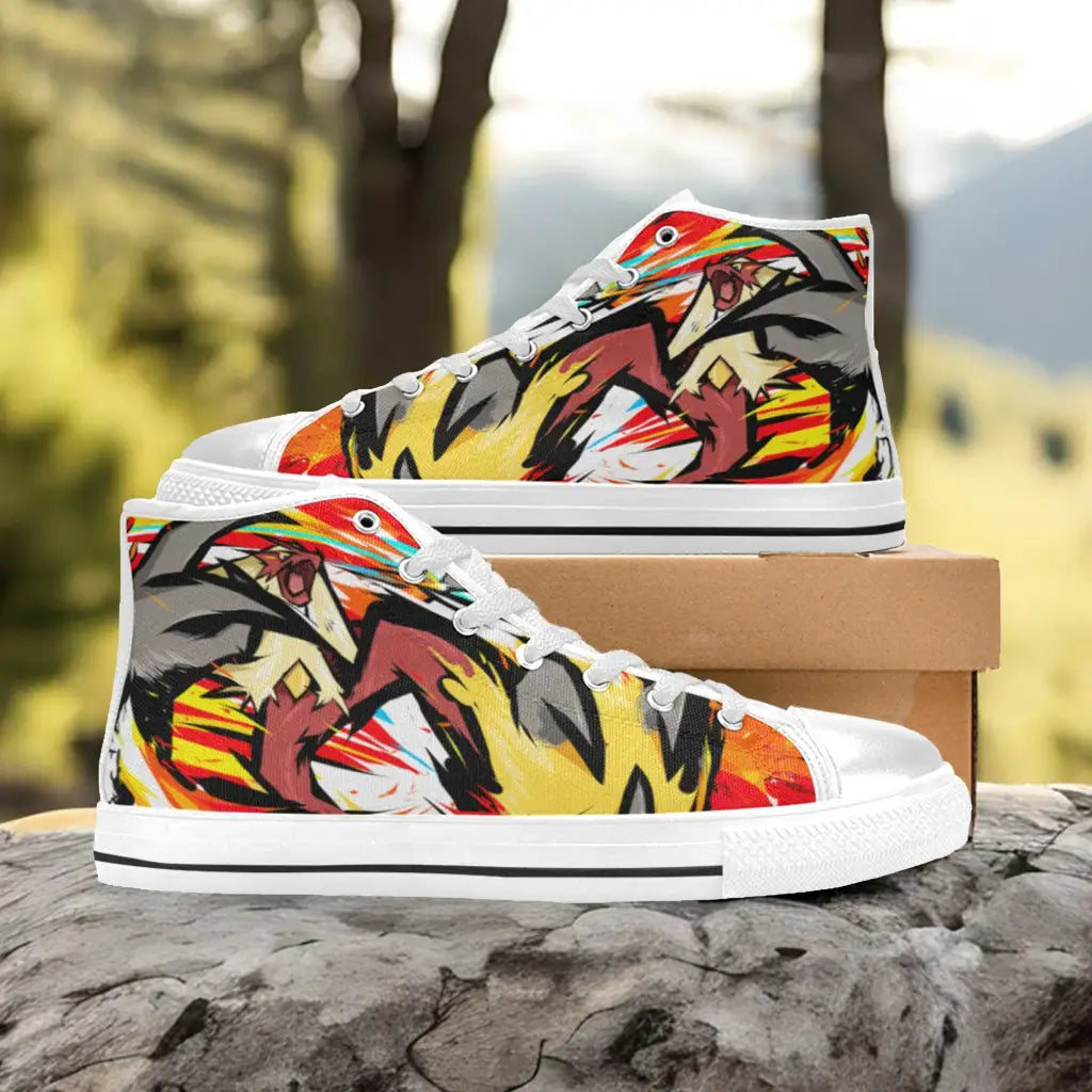 Pokemon Blaziken Ishmam Custom High Top Sneakers Shoes