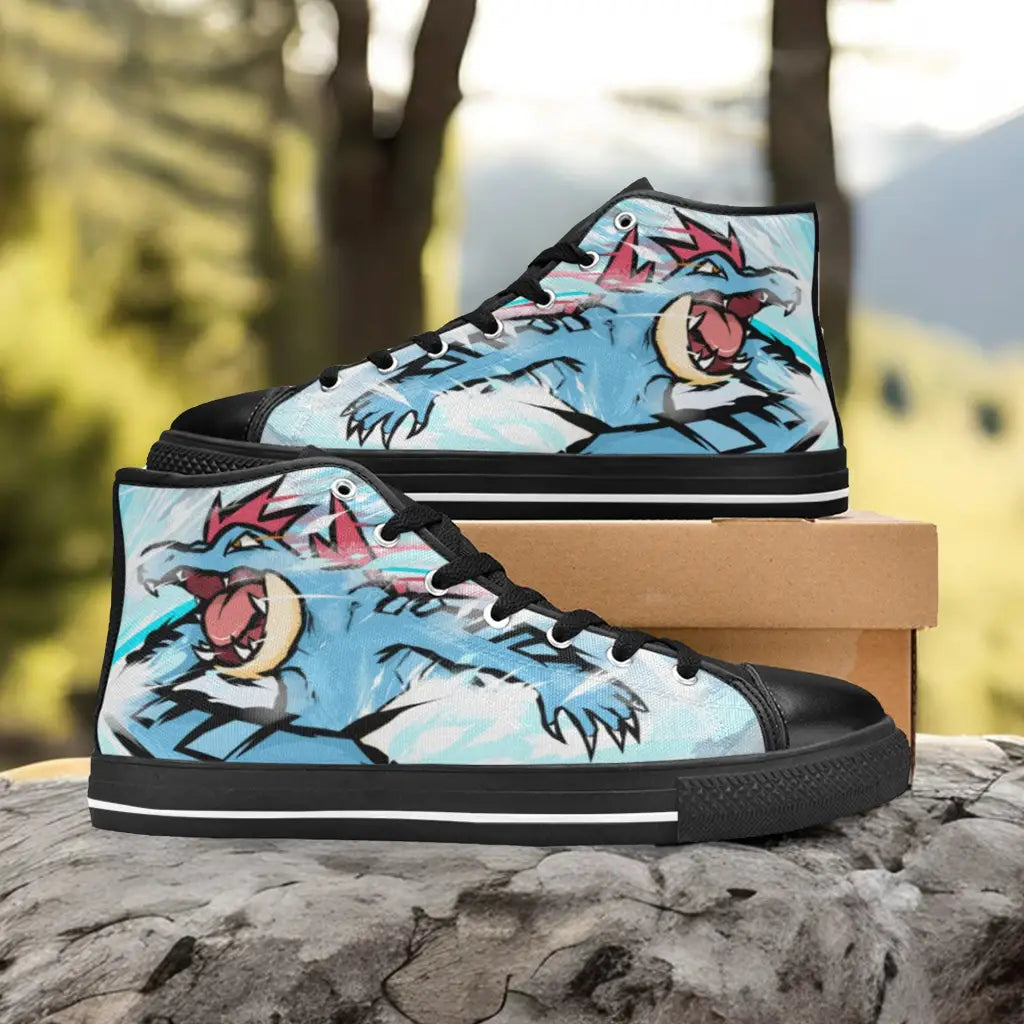 Pokemon Feraligatr Custom High Top Sneakers Shoes