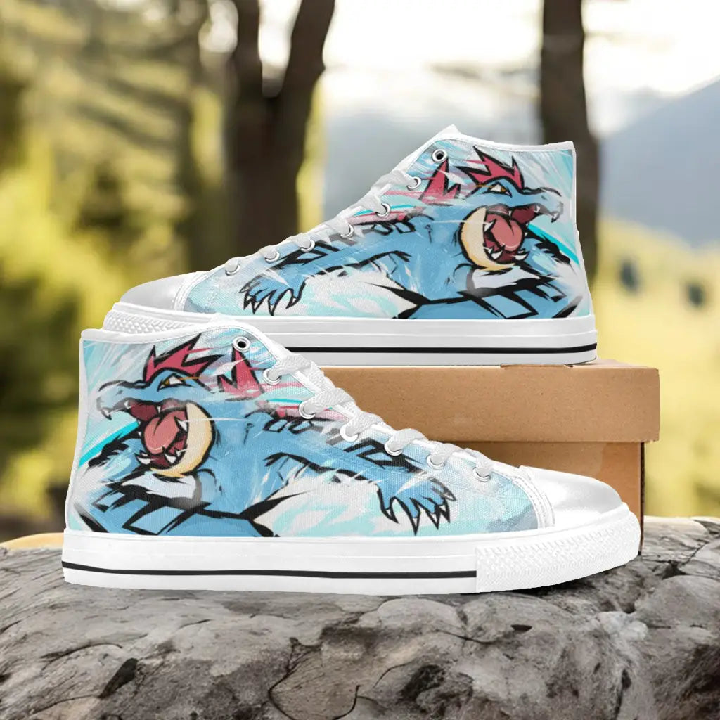 Pokemon Feraligatr Custom High Top Sneakers Shoes