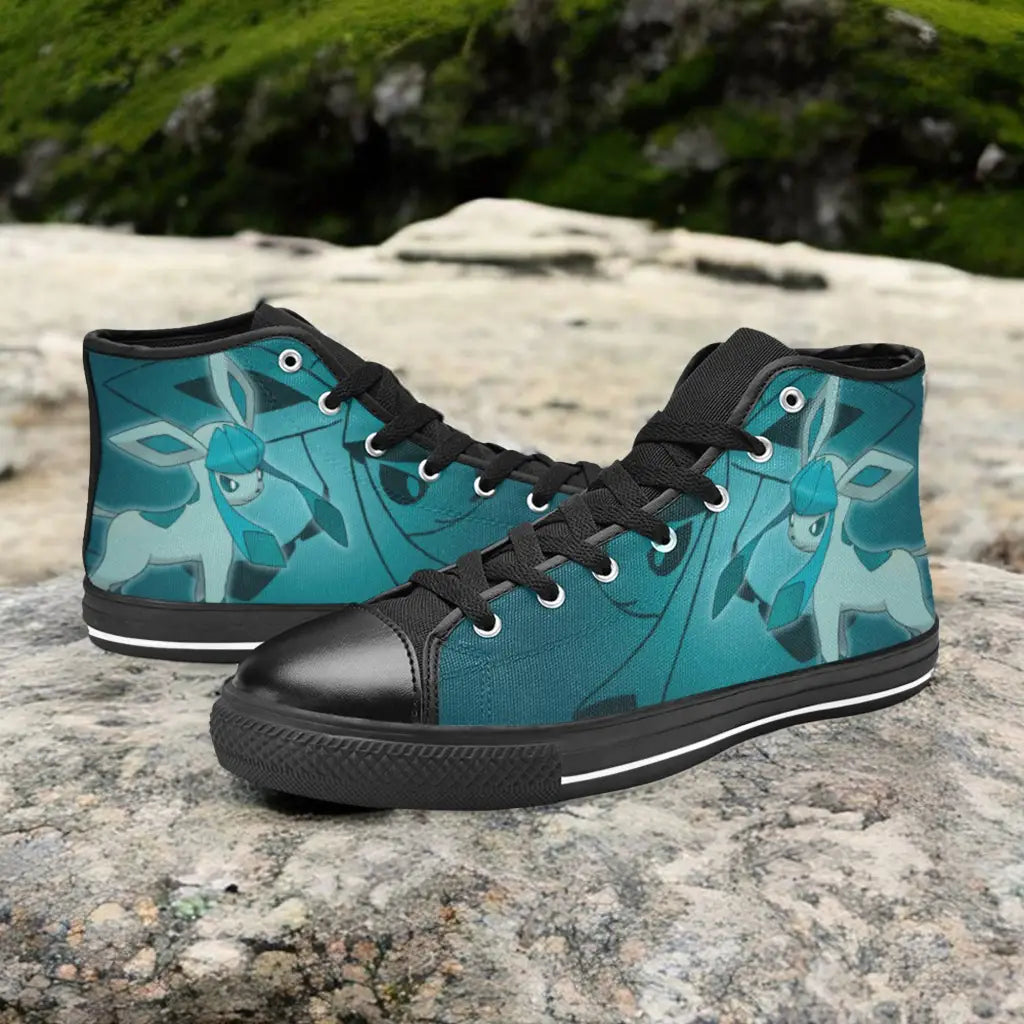 Pokemon Glaceon Custom High Top Sneakers Shoes