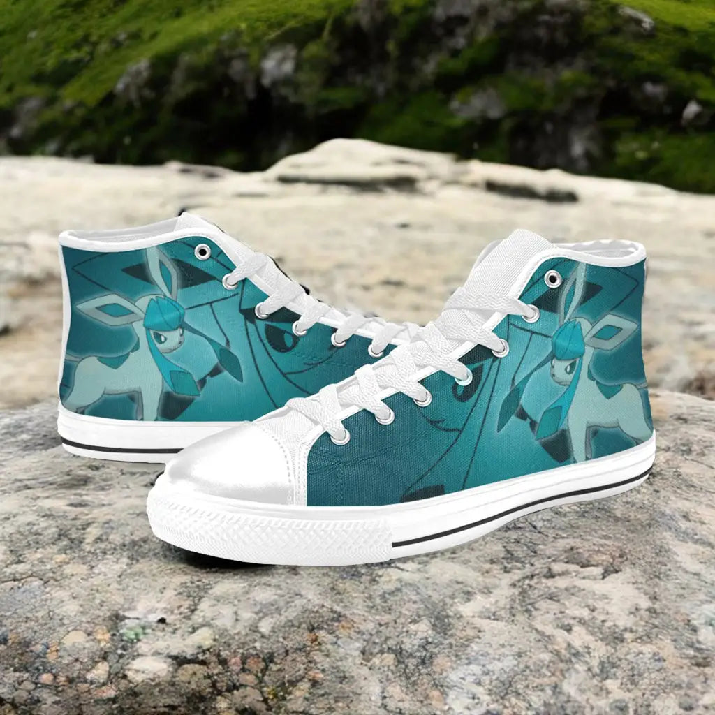 Pokemon Glaceon Custom High Top Sneakers Shoes