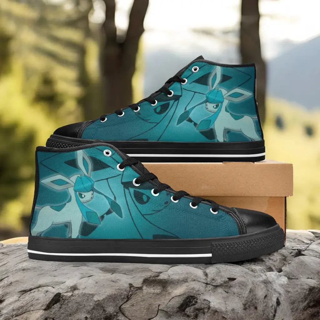 Pokemon Glaceon Custom High Top Sneakers Shoes