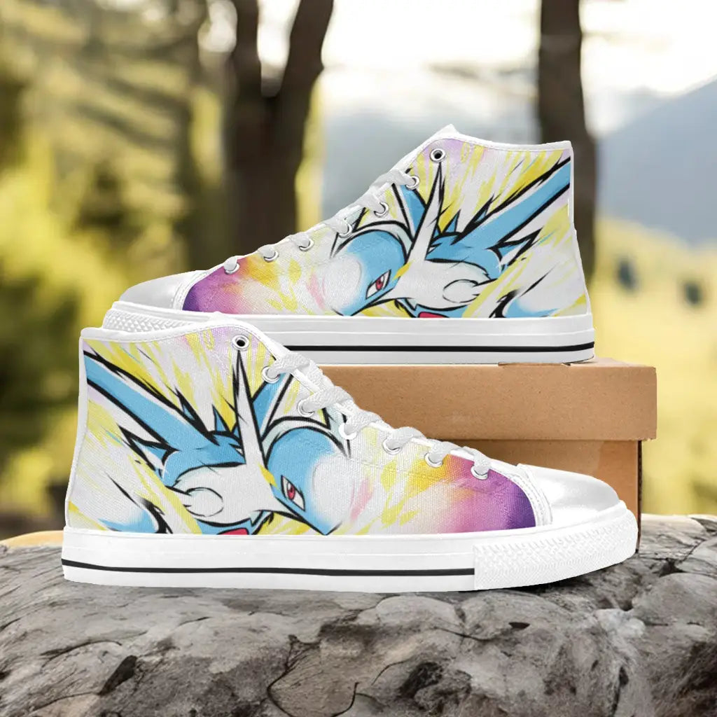 Pokemon Latias dan Latios Custom High Top Sneakers Shoes