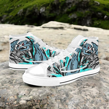 Pokemon Metagross Custom High Top Sneakers Shoes