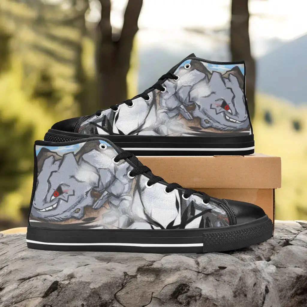 Pokemon Steelix Custom High Top Sneakers Shoes