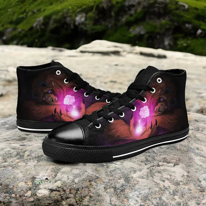 Princess Belle Beauty and the Beast Custom High Top Sneakers Shoes