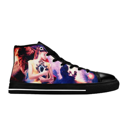 Princess Belle Beauty and the Beast Custom High Top Sneakers Shoes