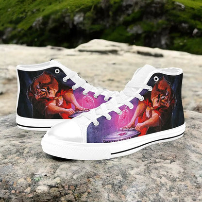 Princess Belle Beauty and the Beast Custom High Top Sneakers Shoes