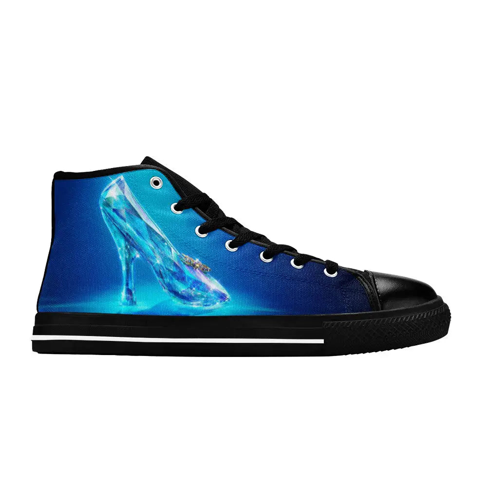 Princess Cinderella Custom High Top Sneakers Shoes