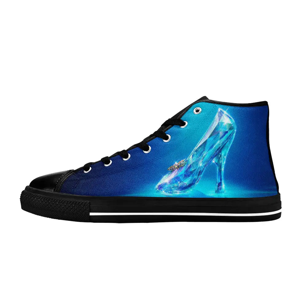 Princess Cinderella Custom High Top Sneakers Shoes