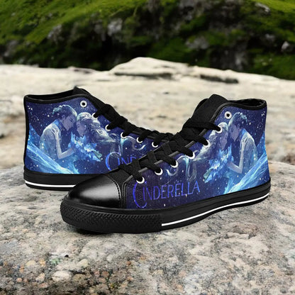 Princess Cinderella Custom High Top Sneakers Shoes