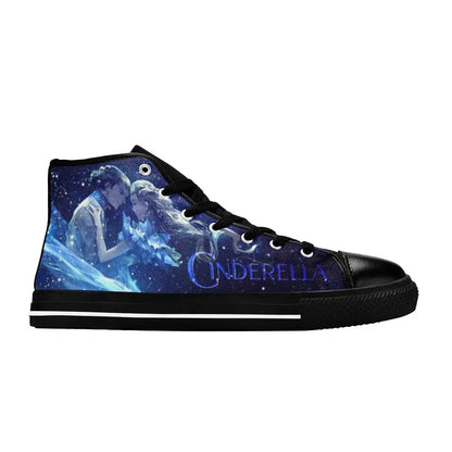 Princess Cinderella Custom High Top Sneakers Shoes