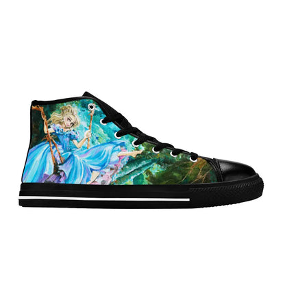 Princess Cinderella Custom High Top Sneakers Shoes