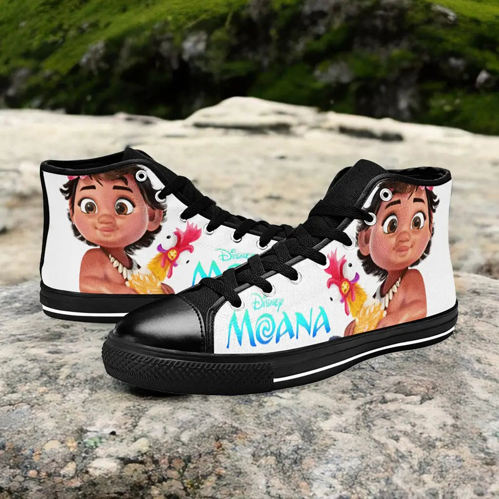 Princess Moana Waialiki Maui Custom High Top Sneakers Shoes