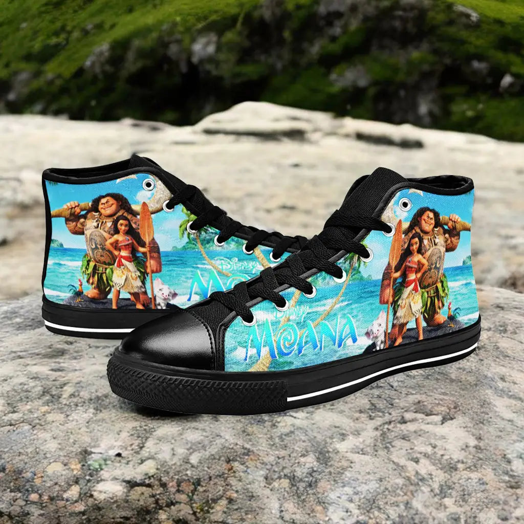 Princess Moana Waialiki Maui Custom High Top Sneakers Shoes