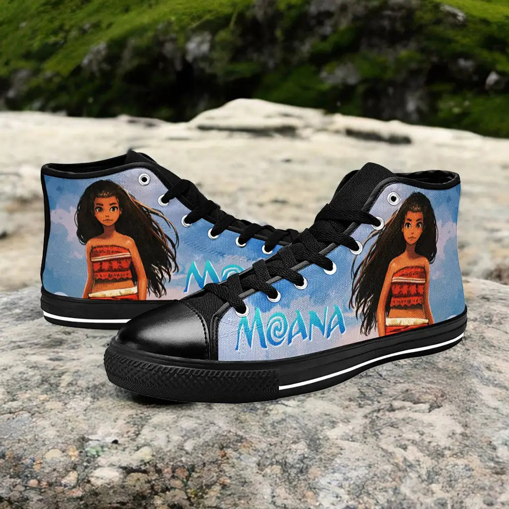 Princess Moana Waialiki Maui Custom High Top Sneakers Shoes