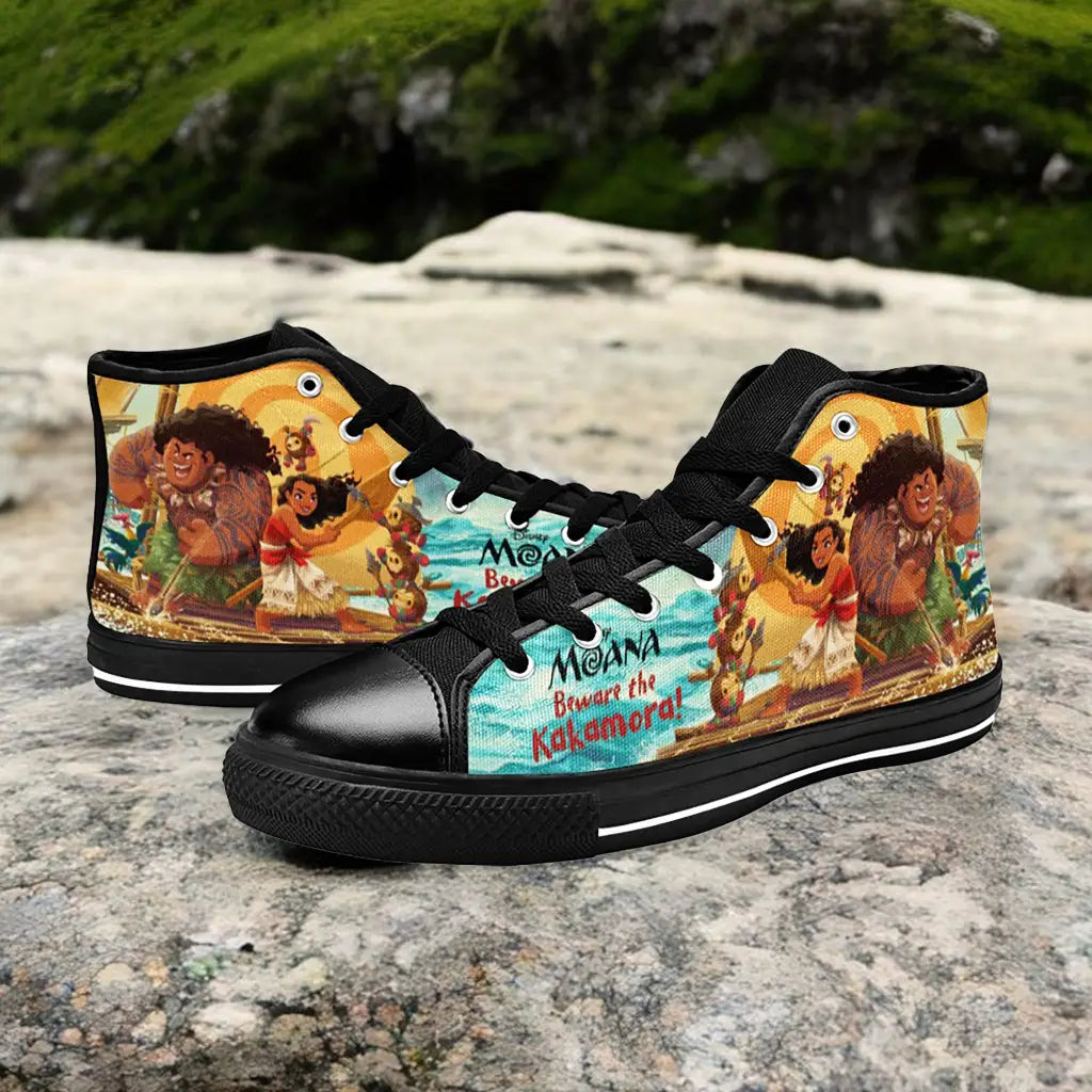 Princess Moana Waialiki Maui Custom High Top Sneakers Shoes