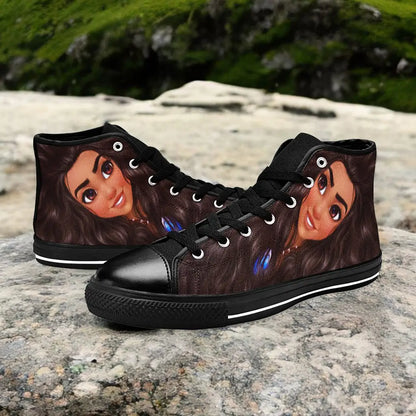 Princess Moana Waialiki Maui Custom High Top Sneakers Shoes