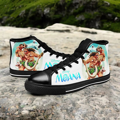 Princess Moana Waialiki Maui Custom High Top Sneakers Shoes