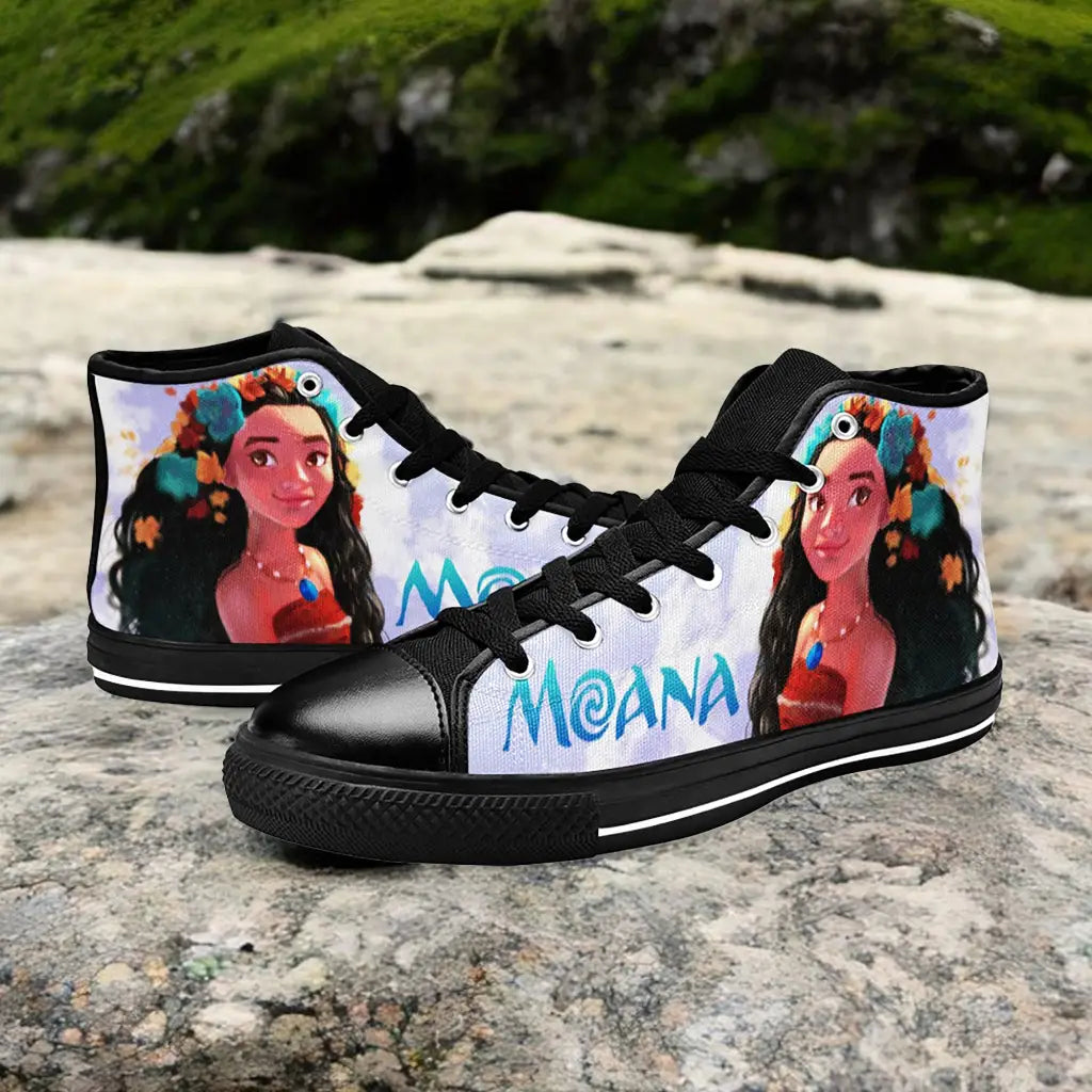 Princess Moana Waialiki Maui Custom High Top Sneakers Shoes