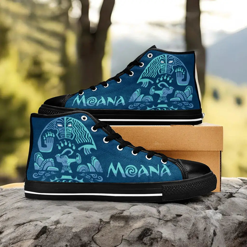 Princess Moana Waialiki Maui Custom High Top Sneakers Shoes