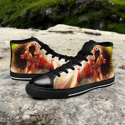 Princess Moana Waialiki Maui Custom High Top Sneakers Shoes