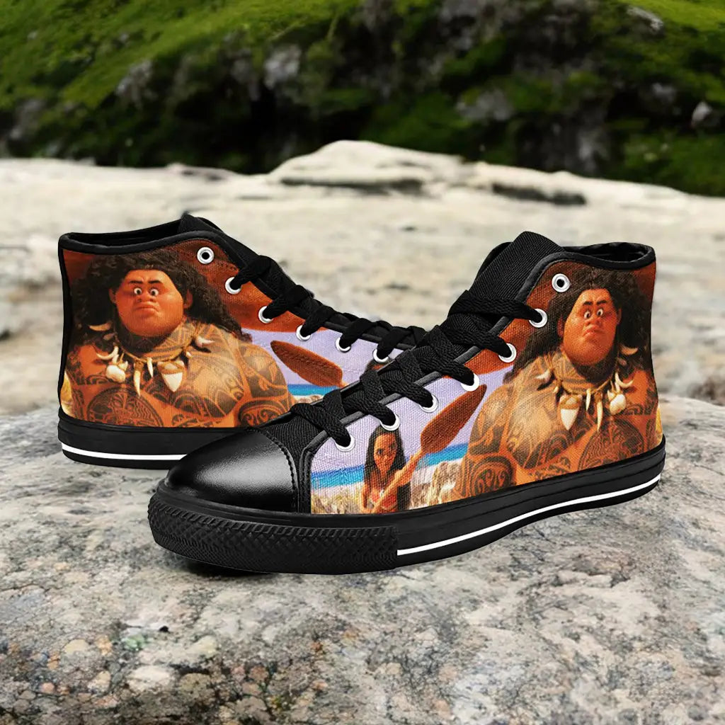 Princess Moana Waialiki Maui Custom High Top Sneakers Shoes