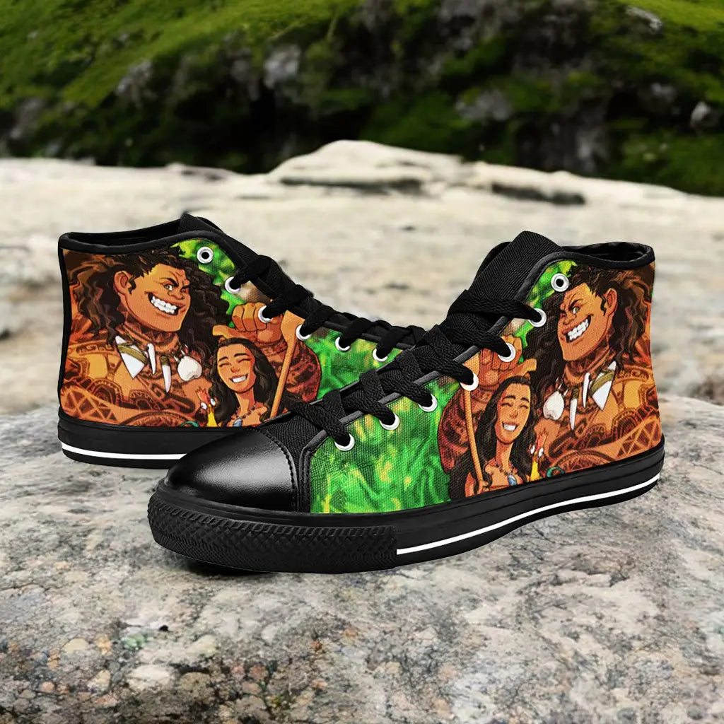 Princess Moana Waialiki Maui Custom High Top Sneakers Shoes