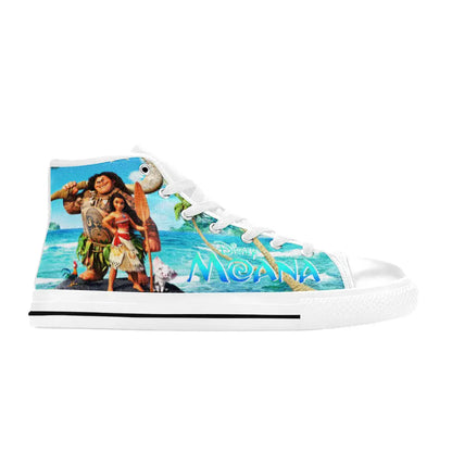 Princess Moana Waialiki Maui Custom High Top Sneakers Shoes